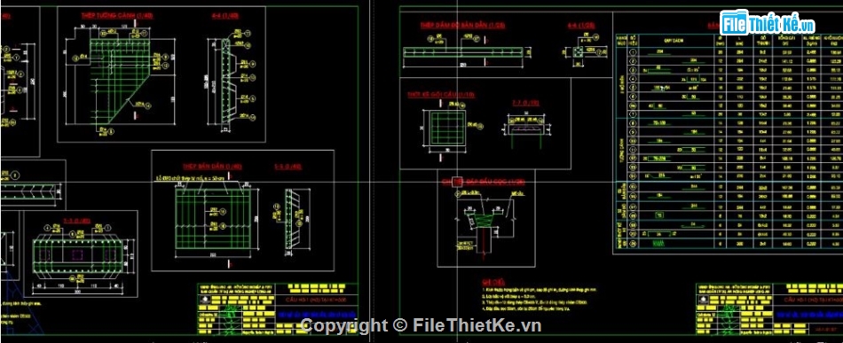 bản vẽ cầu,chi tiết cầu dầm chữ i,cầu dầm giao thông