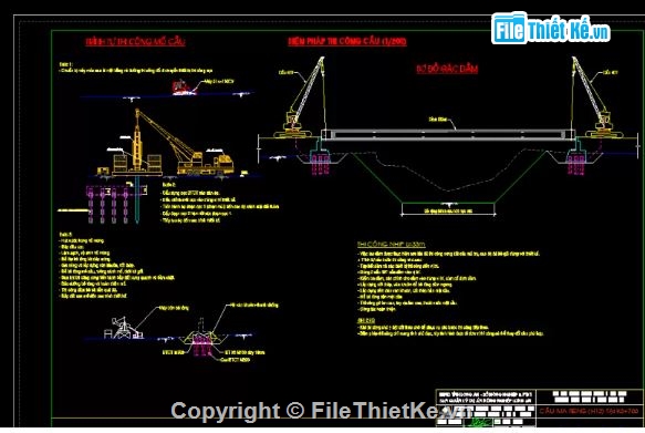 bản vẽ dầm bản,dầm i kéo trước,dầm I 33m,bản vẽ cầu dầm