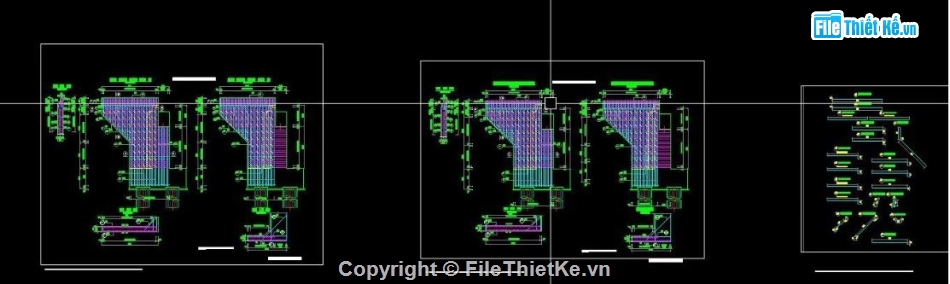 bản vẽ dầm bản,cầu dầm chữ i,file cad cầu dầm