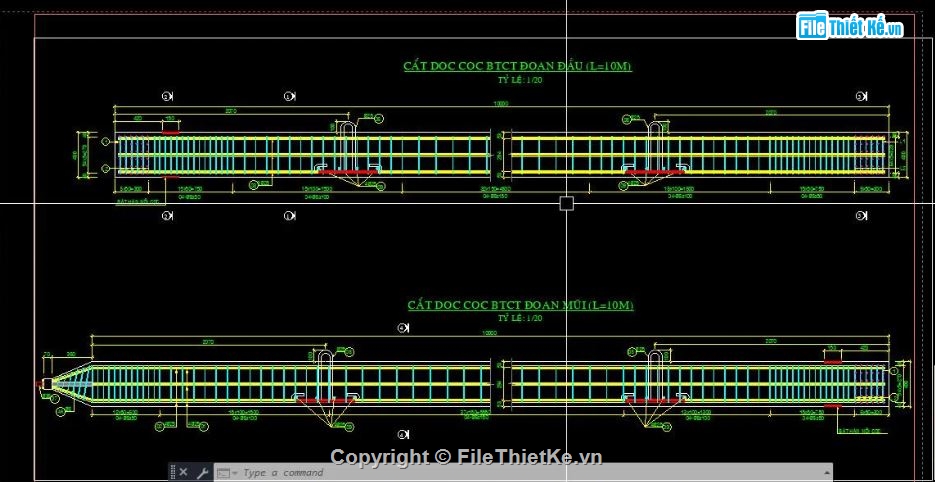 bản vẽ dầm bản,file cầu dầm,file cad cầu dầm