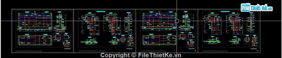 bản vẽ cầu,bản vẽ cầu dầm,file cad cầu dầm