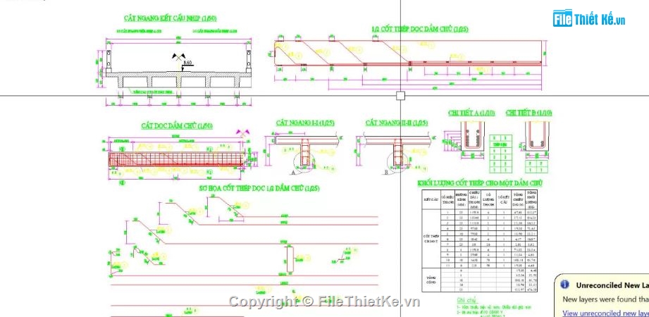 bản vẽ cầu,cầu giao thông nông thôn,bản vẽ cầu dầm