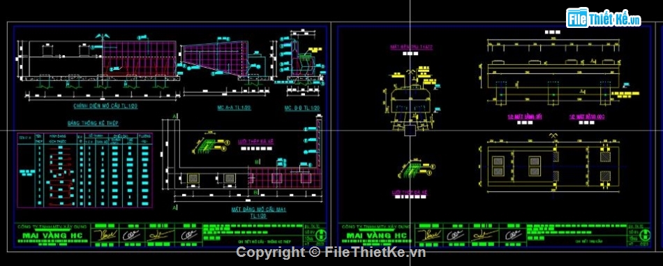 bản vẽ giao thông,bản vẽ cầu đường,file cad cầu giao thông