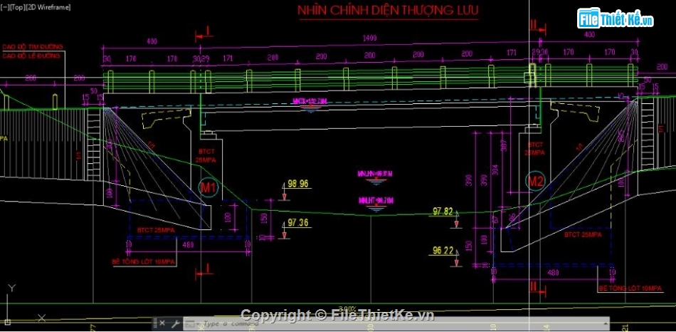 bản vẽ giao thông,bản vẽ cầu dầm,cầu giao thông nông thôn