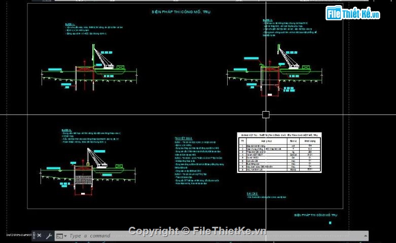 bản vẽ cầu tạm,cầu dầm,bản vẽ cầu dầm