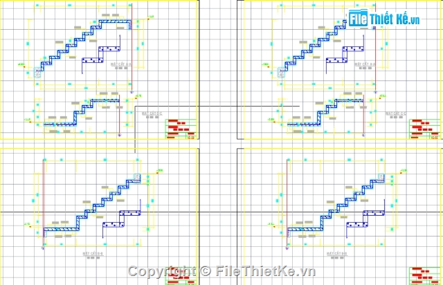 cầu thang,cad cầu thang,thiết kế cầu thang,cầu thang giật cấp