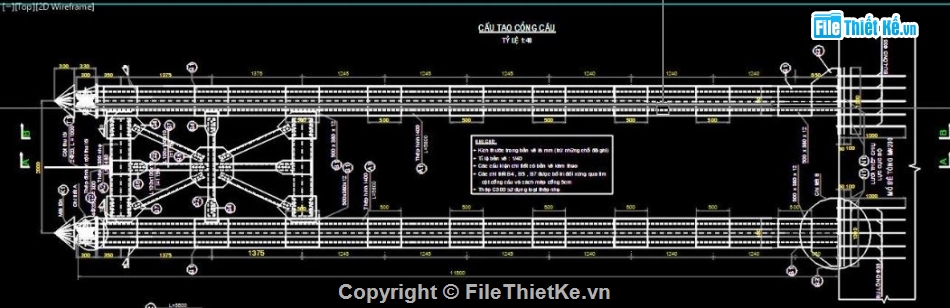 bản vẽ cầu,bản vẽ cầu treo,cầu dân sinh