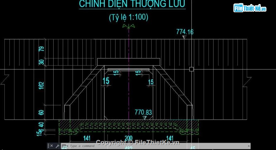 bản vẽ cống bản,bản vẽ cống,file cad cống hộp