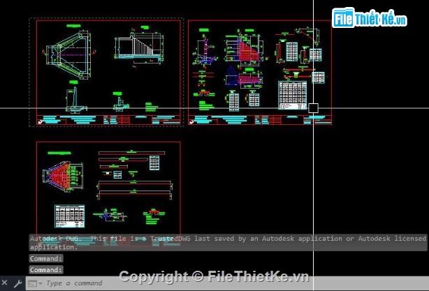 bản vẽ cống bản,bản vẽ cống,file cad cống hộp