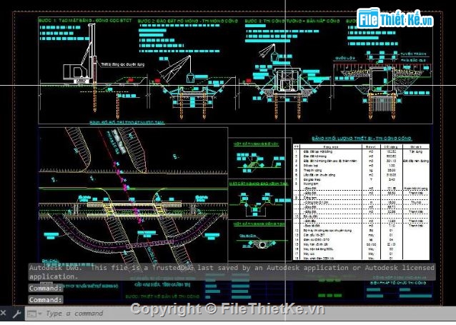 bản vẽ cống bản,cống hộp 3x3m,file cad cống hộp