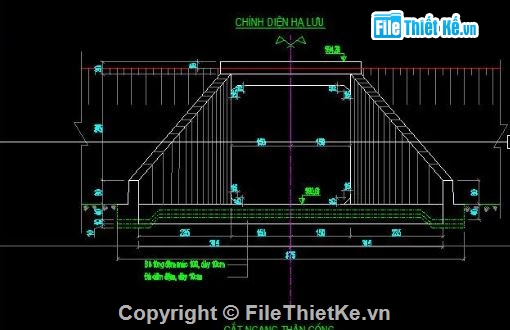 bản vẽ cống,bản vẽ cống bản,file cad cống hộp