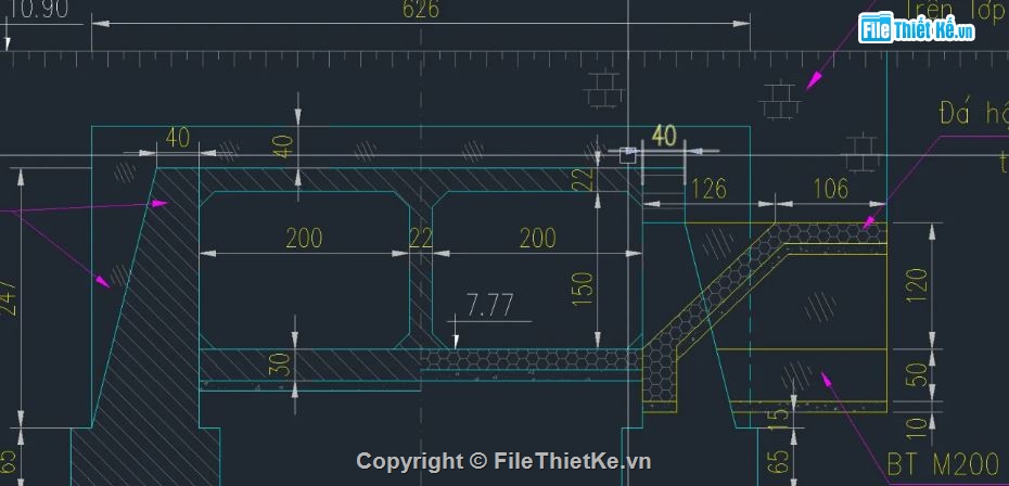 bản vẽ cống bản,bản vẽ cống hộp,file cad cống hộp