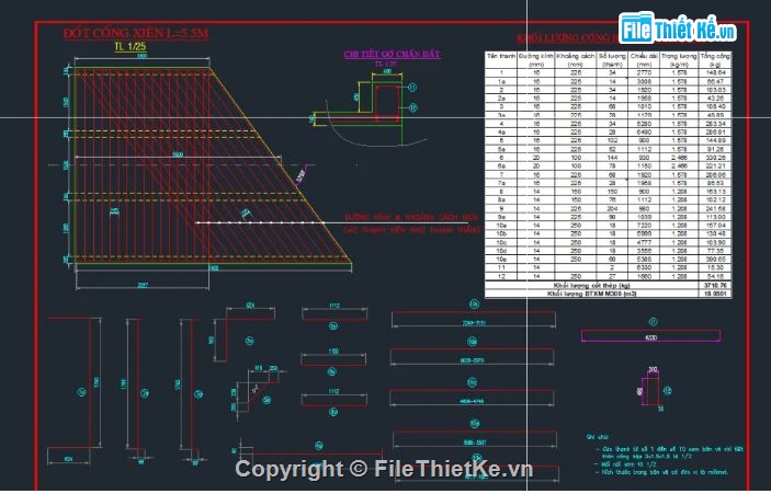 bản vẽ cống bản,bản vẽ cống hộp xiên,thiết kế cống hộp