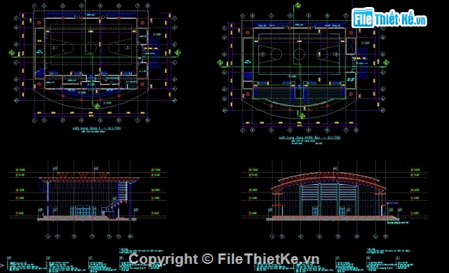 nhà đa năng,công trình nhà đa năng,bản vẽ nhà đa năng,bản vẽ cad,file cad