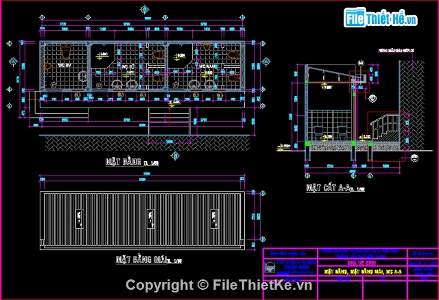 nhà vệ sinh trường học,nhà vệ sinh công trường,vệ sinh môi trường,bản vẽ nhà vệ sinh trường học