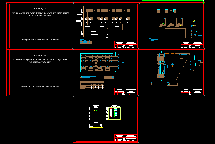 hệ thống điện năng lượng mặt trời,solar farm,Trang trại solar,bản vẽ điện năng lượng mặt trời,điện năng lượng mặt trời