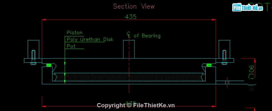 gối chậu,bản vẽ gối chậu,bản vẽ cad gối chậu