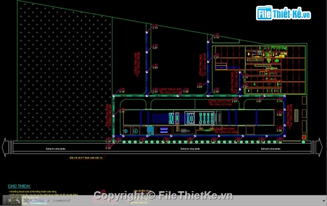 hệ thống nước,hệ thống thoát nước mưa,bản vẽ thiết kế hạ tầng kỹ thuật,Thoát nước nhà xưởng