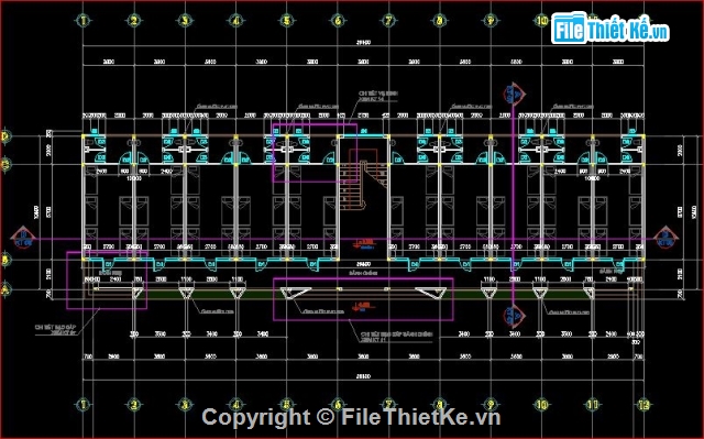 kiến trúc ký túc xá,bản vẽ kiến trúc ký túc xá,mẫu ký túc xá chi tiết