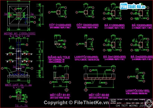 kết cấu nhà vệ sinh,kiến trúc nhà vệ sinh,nhà vệ sinh UBND xã