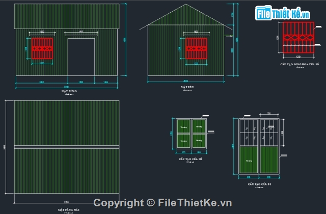 bản vẽ lán trại,lán trại,lán trại công trình,lều trại,lán trại tôn