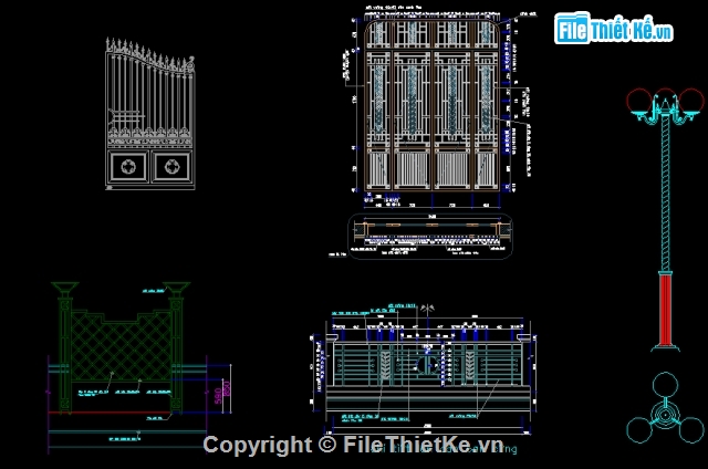 bản vẽ mẫu cổng trường học,thiết kế hàng rào lan can,mẫu hàng rào,cổng rào,hàng rào,lan can