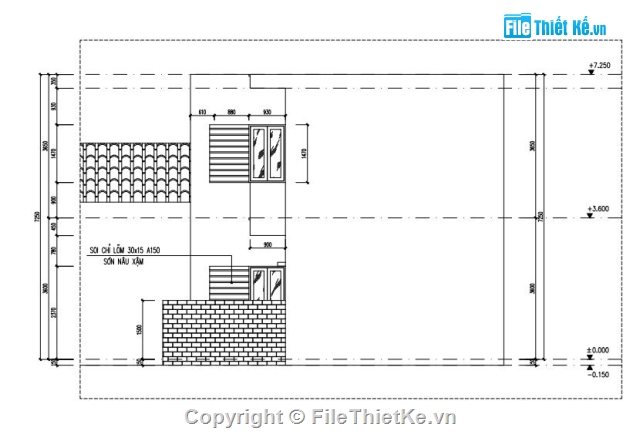 bản vẽ 2 tầng,nhà phố 2 tầng,nhà dân dụng 2 tầng,nhà 2 tầng,Kiến trúc 2 tầng