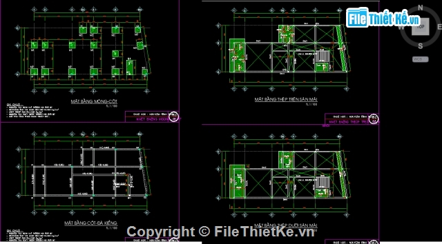 Filethietke nhà cấp 4,Bản vẽ nhà cấp 4,Nhà cấp 4 chữ L,Nhà 1 tầng 7.7x18.73m