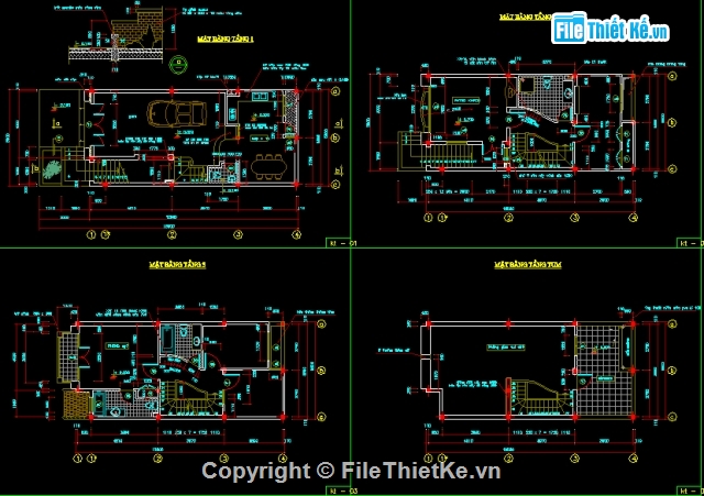 kết cấu kiến trúc,bản vẽ full kiến trúc,Nhà mặt phố 5.5x16m,Kiến trúc Nhà mặt phố 5.5x16m,Kết cấu Nhà mặt phố 5.5x16m