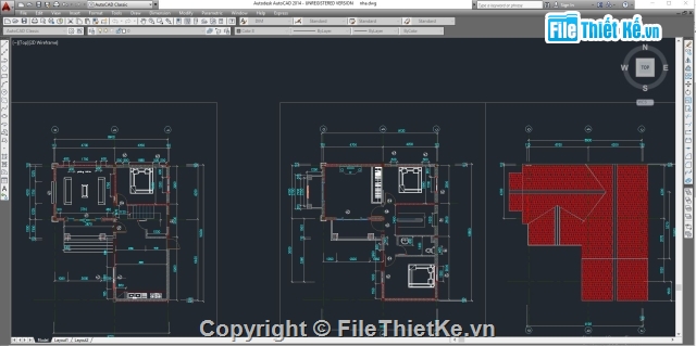 kiến trúc 2 tầng,nhà phố 2 tầng,bản vẽ 2 tầng,nhà phố 02 tầng,bản vẽ cad,bản vẽ cad nhà phố