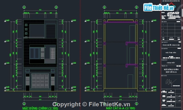 bản vẽ cad nhà phố 2 tầng,bản vẽ 2 tầng,nhà phố 2 tầng,nhà dân dụng 2 tầng,nhà 2 tầng