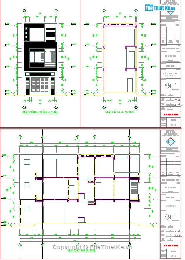 bản vẽ cad nhà phố 2 tầng,bản vẽ 2 tầng,nhà phố 2 tầng,nhà dân dụng 2 tầng,nhà 2 tầng