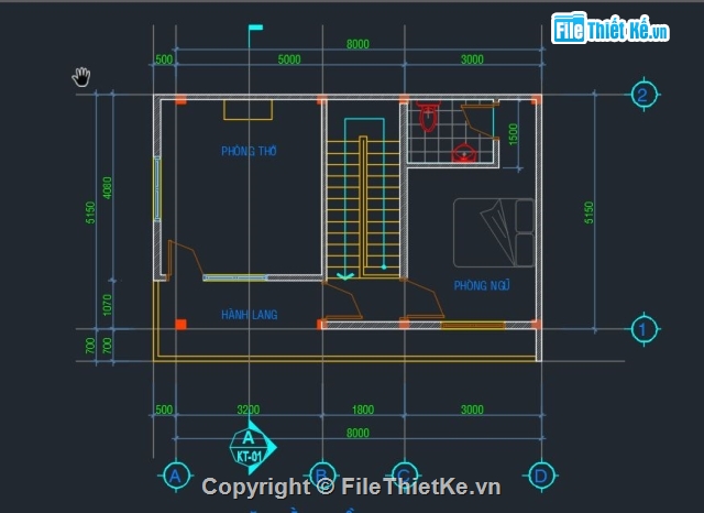 nhà phố 3 tầng,bản vẽ 3 tầng,bản vẽ cad nhà phố