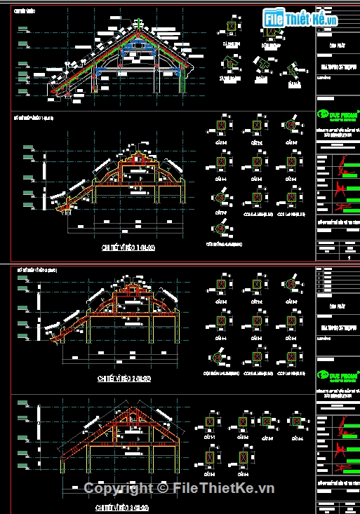 Nhà thờ họ,bản vẽ cad nhà thờ họ,File cad nhà thờ họ,bản vẽ nhà thờ,Nhà thờ họ 6.6x15.6m,nhà thờ họ 6.6x15.6m