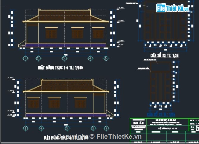 nhà văn hóa,nhà văn hóa thôn,bản vẽ nhà văn hóa