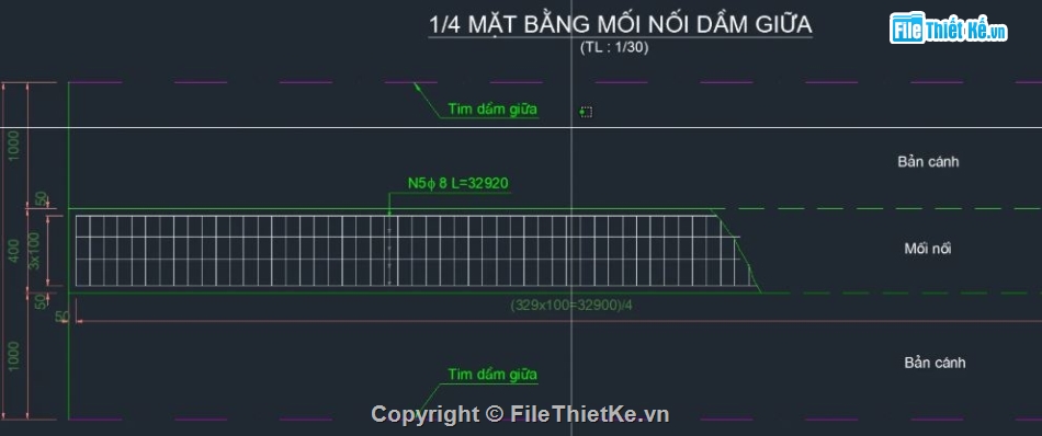 bản vẽ thiết kế dầm T,thiết kế cầu dầm,bản vẽ cầu dầm