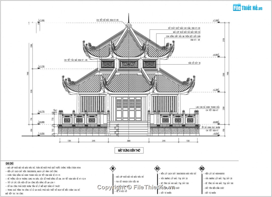 nhà bát giác,cad nhà bát giác,thiết kế nhà bát giác