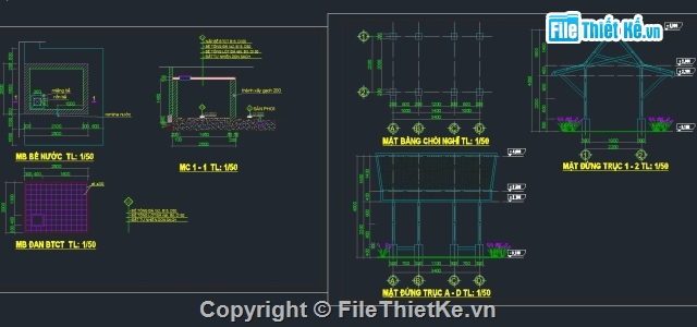 File thiết kế,Bản cad thiết kế,nhà vườn,thiết kế nhà