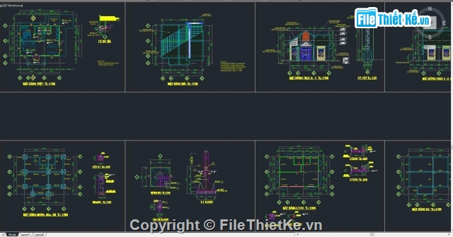 File thiết kế,Bản cad thiết kế,nhà vườn,thiết kế nhà