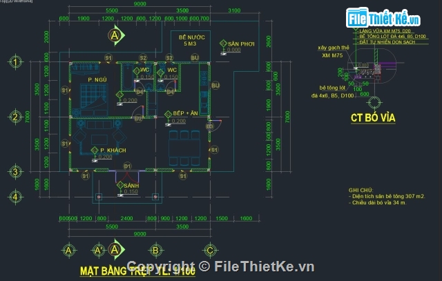 File thiết kế,Bản cad thiết kế,nhà vườn,thiết kế nhà