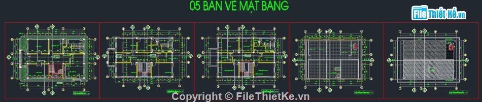 Bản vẽ thiết kế trụ sở công an phường,Bản vẽ trụ sở công an,File cad thiết kế trụ sở công an xã,Trụ sở công an phường 3 tầng