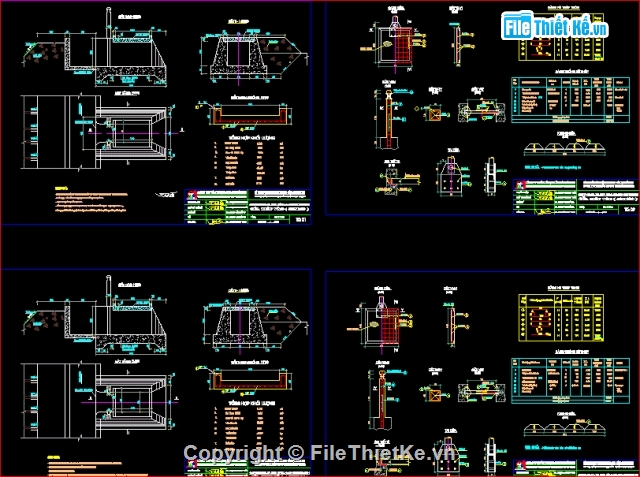Cửa lấy nước,Cống lấy nước,cửa tiêu trên kênh,Bản vẽ Thủy lợi
