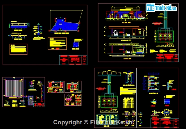 xăng dầu,trạm xăng,bản vẽ trạm xăng,trạm xăng dầu