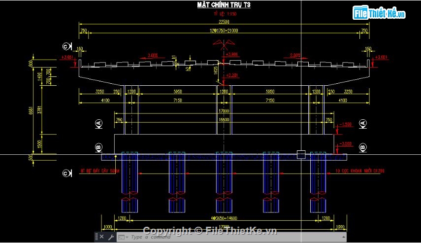bản vẽ thân cột,thân cột bê tông,thân cột cnc