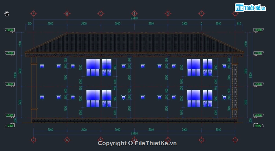 kiến trước trường học,trường học mầm non,trường học 3 tầng