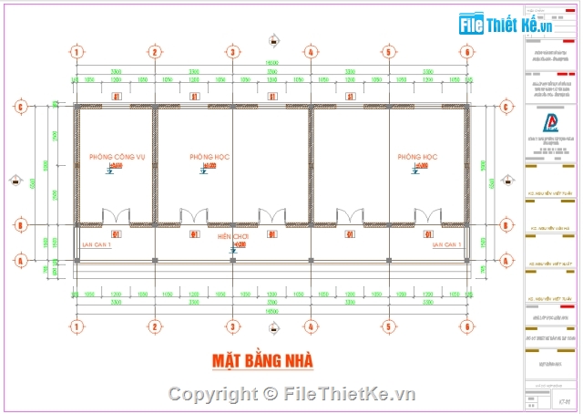 mẫu giáo 2 phòng học,Bản vẽ trường mẫu giáo 2 tầng,mẫu giáo 1 tầng,Trường mẫu giáo