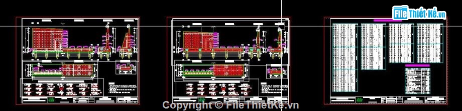 bản vẽ cầu đường,bản vẽ chắn tường,file bản vẽ cầu đường