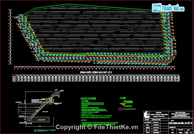 Bản vẽ Tường chắn,Gia cố mái taluy,thiết kế tường chắn