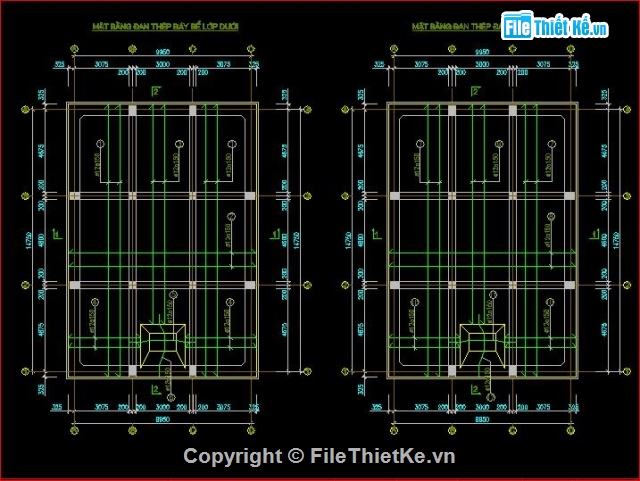 thiết kế bể nước,bể nước 700 m3,bản vẽ bể nước,thuyết minh về bể nước