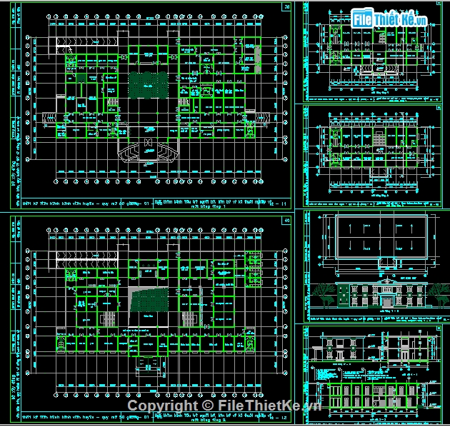 thư viện cad,điện và nước bệnh viện,vách bệnh viện,kiến trúc bệnh viện,bênh viện huyện